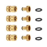 FINEST+ brass construction close-up showing durable material for outdoor hose connections.
