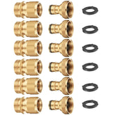 FINEST+ garden hose quick connector assembly for instant tool-free connections.
