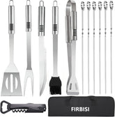 FIRBISI 14-inch tong tool for precise flipping and control