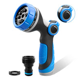 Fire Frog garden hose nozzle with ergonomic handle for comfortable watering.