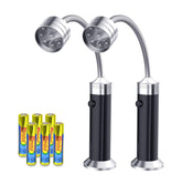 FIREOR barbecue light with magnetic base for secure grill lighting.
