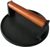Firsgrill burger press round shapes even, consistent patties for uniform grilling.
