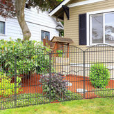 FIRSTNESS Decorative Garden Fence panel assembly enables flexible yard layouts and easy customization.