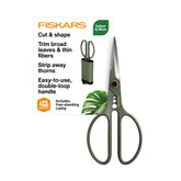 Fiskars Shaper Plant Shears blade-cut for clean, precise leaf trimming