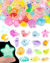 FIVEIZERO glow dolphin—perfect for aquarium decor and glow-in-the-dark accents.