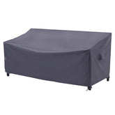 F&J Outdoors heavy-duty sofa cover for 82W x 39D x 36H protects a 3-seater from sun and rain