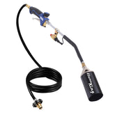 Flame King propane torch kit with 340k BTU weed burner for heavy-duty tasks.