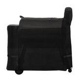 FlameDuty pellet grill cover on Traeger Pro 34 for all-season protection