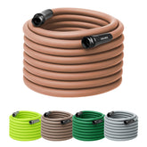 Flexzilla Colors Garden Hose in red clay coil for easy watering with flexible, kink-free performance.