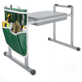 FLINTER garden kneeler seat with anti-tipping base for stable gardening tasks