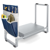 FLINTER garden kneeler and seat with wide cushion for comfortable gardening sessions