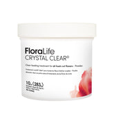 FloraLife Crystal Clear Flower Food bottle boosts vase life and vibrant colors.