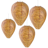 FloraSea wasp nest decoy package contents for outdoor hanging and protection