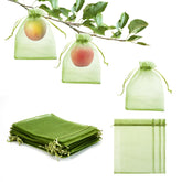 FloraSea 6x9 inch drawstring fruit protection bag protects apples from pests while airflow remains.