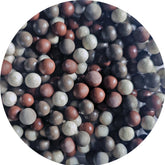 FlwSoil colorful Leca pebbles 5lbs add vibrant drainage for potted plants.