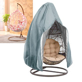 FLYMEI waterproof 75x45 patio egg chair cover protects chairs from rain