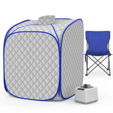 FniOk portable steam sauna setup for a quick at-home spa experience