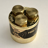 Fogg-It Nozzle showing conical mist pattern for seedling hydration and coverage