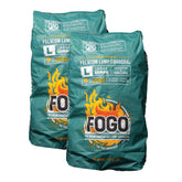 FOGO Brazilian Blend charcoal lumps for premium grilling flavor and even heat.