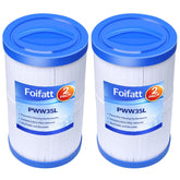 Foifatt PWW35L hot tub filter cartridge fits Unicel 4CH-935 for enhanced filtration