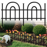 FOKEP decorative garden fence arch blends with any yard and adds charm.