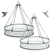 FoldTier seed catcher hoop 24x24 inches reduces outdoor seed waste and invites birds.