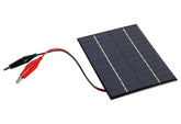 Folgtek 2W12V solar panel battery board shown for portable outdoor charging