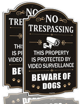 Folyming No Trespassing sign 12x8 inches with high visibility deters intruders