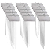 Foraineam stainless steel garden markers 11.5 inch for durable plant identification in any garden.