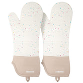 FORATER extra-long oven mitts provide 15-inch forearm protection for hot oven tasks
