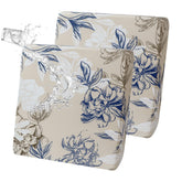 FORCHEER floral 20x20 cushion covers set protects outdoor chairs with a vibrant print.