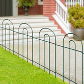 FOREHOGAR decorative garden fence 32in border enhances flower beds