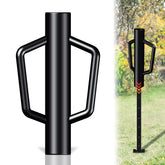 FOREHOGAR fence post driver with handle for easier post setting.