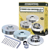 FORESTER brush cutter conversion kit for Echo SRM-225 enables versatile trimming.