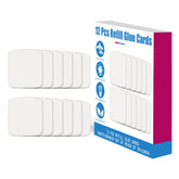 Forhimn refill glue cards in trap image; sticky capture for indoor flying insects.