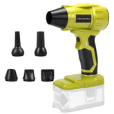 FormiPow cordless leaf blower with Ryobi compatibility for versatile outdoor cleanup.