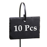 FORUP plant labels hanging slate set for organized garden