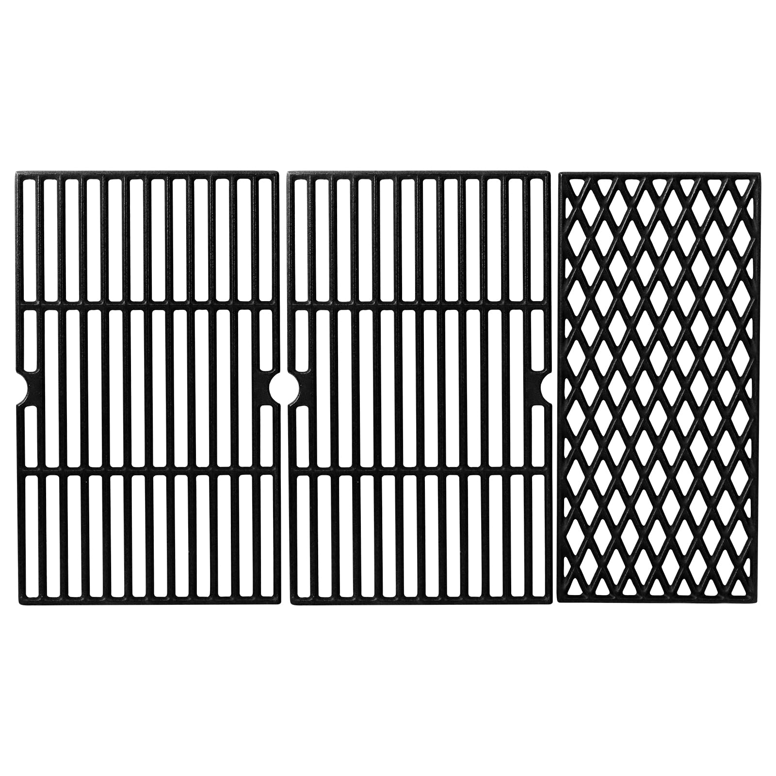 FORYEYC 70-01-911 diamond cast iron grate delivers even heat for precise searing.