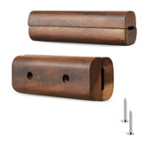 FOTITM wooden handle for Large Big Green Egg, front view, durable upgrade.