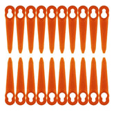 FourShow 100Pcs blades for STIHL Polycut 2-2, 90mm length, smooth replacement.