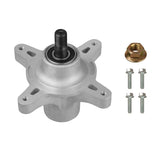 Fourtry spindle attached to Toro Time Cutter deck for easy installation and reliable performance.
