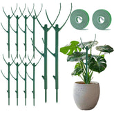 FOVGOTAN Monstera stake stackable 11-inch keeps climbing stems upright.