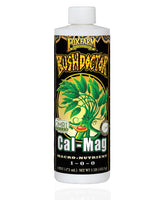 FoxFarm Bush Doctor Cal Mag bottle pour showing easy application for healthier fruiting