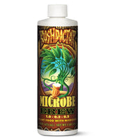 FoxFarm Bush Doctor Microbe Brew bottle promotes root health and nutrient uptake.