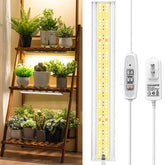 FOXGARDEN Grow Light full-spectrum coverage for multiple indoor plants promotes vibrant growth.
