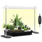 FOXGARDEN Grow Light Stand front view shows compact, stable indoor gardening setup.