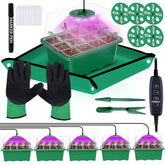 Framokoko seed tray 60 cells setup for indoor germination.