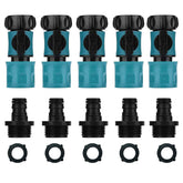 Freeasy garden hose quick connectors front view for quick watering setup