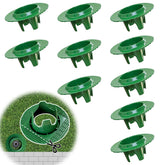 FREEKIT sprinkler head protector donut guard shields sprinkler from mower bumps and preserves spray