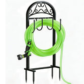 Freexployer garden hose holder with stable base for outdoor storage